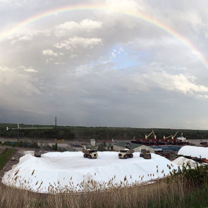 Giant Salt Piles